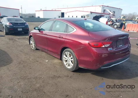 2015 Chrysler 200 Limited z USA, uszkodzony, nr VIN 1C3CCCAB0FN723627